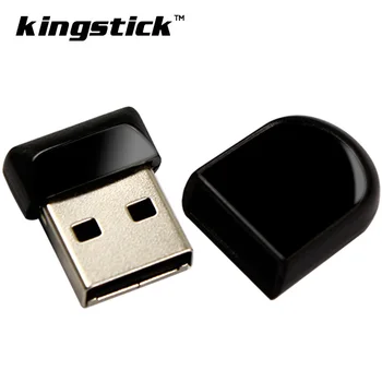 Kingstick super mini black USB 2.0 pendrive 8gb 16gb 32gb 64gb 128gb pen drive usb 