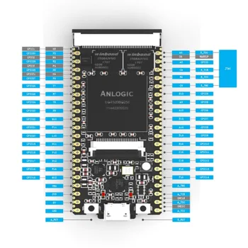 Micro Usb Lichee Tango risc v FPGA Plėtros Taryba 32 Bitų Pločio 64MBit SDRAM 12-bitų 1MSPS ADC RISC-V Core Lenta su RGB LED