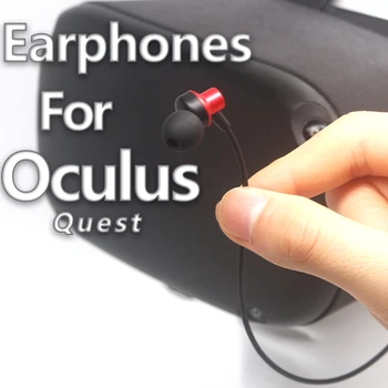 In-ear Ausinių VR Žaidimų Laidinio Ausines Oculus Quest VR Ausines Kairėn, Dešinėn Atskyrimo Stereo Ausinės