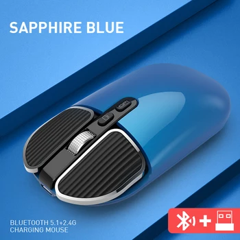 5.8 G, Bluetooth, Wireless Magic Mouse Silent Įkraunama Kompiuterio Pelė Plonas, Ergonomiškas KOMPIUTERIO 