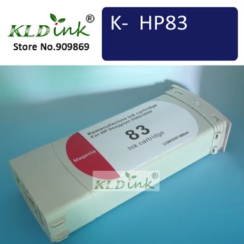 HP83 C4942A Magenta UV rašalo kasečių perdirbimo kūrimas