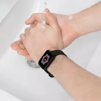 Smart Watch Band Kūno Temperatūrai Matuoti Sporto Žiūrėti Moterų, Vyrų Širdies Ritmo Monitorius Kraujo Spaudimas Vandeniui Smartwatch