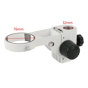 Skersmuo 32mm Zoom Stere Mikroskopai Reguliuojamas 76mm Fokusavimo Laikiklis Fokusavimo Turėtojas Tinocular Mikroskopu Žiūronų Micros