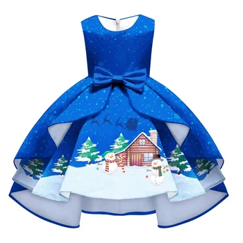 Paauglės Drabužius Vaikas Suknelės Mergaitėms Kalėdų Drabužių Santa Claus Princesė Dress Naujieji Metai Šalies Vaikų Cosplay Kostiumas