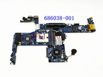 686038-001 HP ProBook 6470B 8470P Nešiojamas HM76 pagrindinė plokštė HD 7570M 6050A2470001-MB-A04 Mainboard Išbandyti darbas
