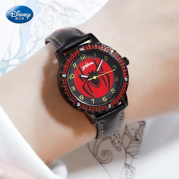 Disney kvarcinis laikrodis atsparus vandeniui lydinio Oda žmogus-Voras mielas vaikams laikrodžiai Paprasta 3Bar Lydinys, Stiklas
