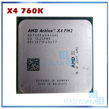 AMD Athlon X4 760K X4 760 X4-760K AD760KWOA44HL Quad-Core FM2 3.8 GHz, 4MB 100W Quad-Core CPU Procesorius Socket FM2