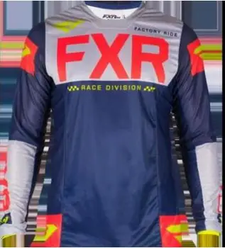 2021 Naujas Enduro dviračių džersis motokroso, bmx lenktynių jersey kalnų dh mėlyna ilgomis rankovėmis dviračių drabužius mx vasaros mtb t-shirt