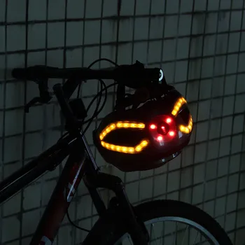 Smart dviračio šalmas USB įkrovimo smart dviračio šalmas su bevielio signalo stiprintuvas vairo nuotolinio valdymo