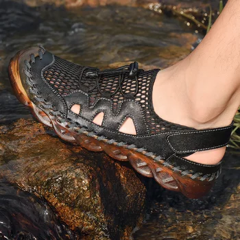 Vyriški vaikščiojimo batai pavasario ir vasaros orui vyrų vaikščiojimo batai, lauko sporto batai greitai-džiovinimo batai, plaukimo batus, didelis