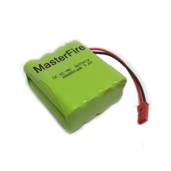 MasterFire Originalus 8x AAA 9.6 V 800mAh Įkraunamos Ni-MH Baterijos NiMH Baterijų Paketas su Kištukais RC Automobilių, RC Valtis Nuotolinio valdymo Žaislai