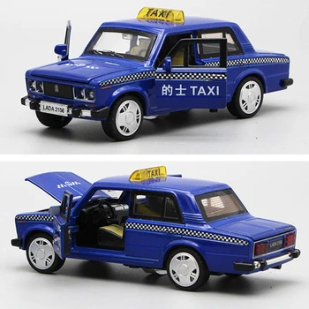 1:32 lydinio traukti atgal, taksi žaislas aukštos modeliavimas atgal į verslą, automobilių taksi modelį, vaikų žaislų kolekcija