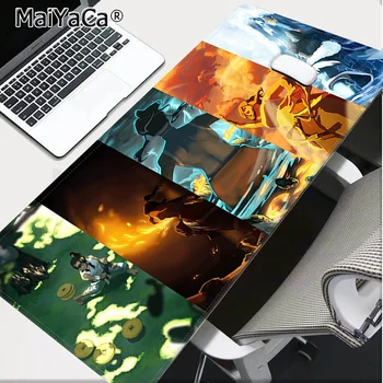 MaiYaCa Kietas Avatar the Last Airbender Žaidimų Žaidėjas stalas laptop Guma Pelės Kilimėlis Nemokamas Pristatymas Didelis, Mouse Pad Klaviatūros Kilimėlis