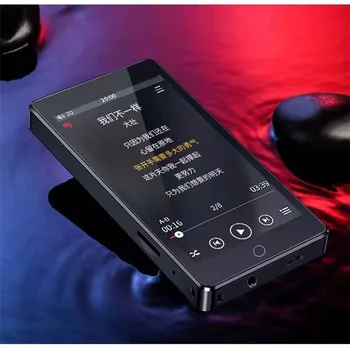 MP3 Grotuvas Bluetooth5.0 RUIZU H1 Visiškai Jutiklinis Ekranas 4.0 colių vidinis Garsiakalbis Paramos FM, Diktofonas, Video, E-book HIFI Muzikos Grotuvas