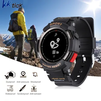 KKTICK F6 Smart Watch Telefono NRF51822 Smartwatch Žiūrėti Vyrams IP68 Miego Stebėti Nuotolinės Kameros, Nešiojami Prietaisai ar 