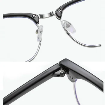 2020 Retro Stabdžių Mėlyna Šviesa Taurės Vyrų Kompiuterio akinių Rėmeliai, Skirti Moterų Trumparegystė Optinis Aišku, akiniai rėmeliai Vyrų padirbtus akinius