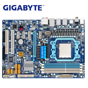 AMD AM3 Gigabyte GA-MA770T-UD3P pagrindinė Plokštė DDR3 USB2.0 16G Lizdas MA770T MA 770 770 UD3P Darbalaukio Mainboard Systemboard Panaudota