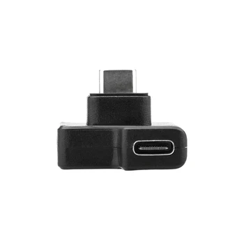 Už DJI USB C Garso Adapteris C Tipo Vyrų ir Moterų + 3.5 mm Išorinis Mikrofono Lizdas, skirtas DJI OSMO VEIKSMŲ Vaizdo kamerų Priedai