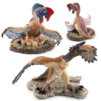 Juros Periodo Pasaulio Parko, Prieš Archaeoteryx Oviraptor Dinozaurų Veiksmų Skaičius, Žaislai, Plastikiniai Gyvūnų Kolekcines Modelis Žaislą Dovanų