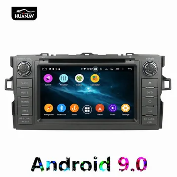 DSP Android 9.0 64GB Automobilių GPS Navigacijos Automobilinį DVD grotuvą Toyota Auris 2006-2012 auto stereo radijo multimedia player galvos vienetas