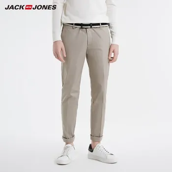 JackJones Vyrų Ruožas Verslo Atsitiktinis Kelnės Slim Fit Mada Pagrindinio 219114512