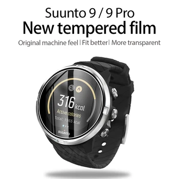 10vnt 9H Premium Grūdintas Stiklas Suunto 9 smart žiūrėti Screen Protector, Plėvelė, Priedai Suunto 9 Pro smartwatch