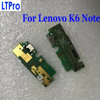 LTPro Micro USB Įkrovimo valdybos Uosto Flex Lenovo K6 Pastaba K6Note K53a48 Doko Jungtis Įkrovikliui Prijungti Lenta Su Mikrofonu