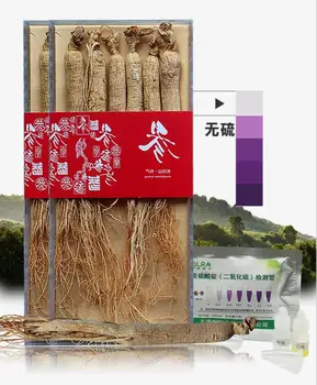 Changbai Švieži / Sausasis Ženšenio Šaknų tabletės 100G/300G šviežių ženšenio Vakuuminį Paketą Panax ginseng Root Žolių odos priežiūros, grožio naudoti