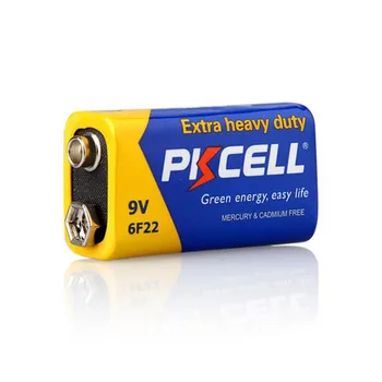 5VNT PKCELLexplosion-įrodymas, f22 9V Baterija 9v Sausųjų Baterijų žaislų automobilių mikrofonas baterijos LED žibintuvėlis baterija