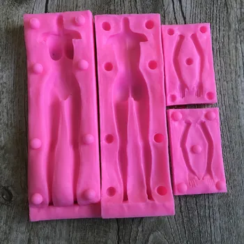 3D manekenas silikono formos 