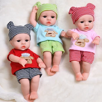 30cm Lovely Baby Lėlės Reborn Visiškai Minkštas Silikoninis Realistinis Reborn Baby Kūno Gyvas Gyvas Kūdikiams, Žaislų Mergaitėms, Vaikams, Dovanų Lėlės