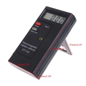 Elektromagnetinės Spinduliuotės Detektorių LCD Skaitmeninis EMF Matuoklį Dozimetro Testeris DT1130
