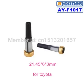 50pieces didmeninė geros kokybės 21.45*3*6 mm dyzelinas degalų įpurškimo filtras Toyota 2NZ-FE (AY-F1017 )