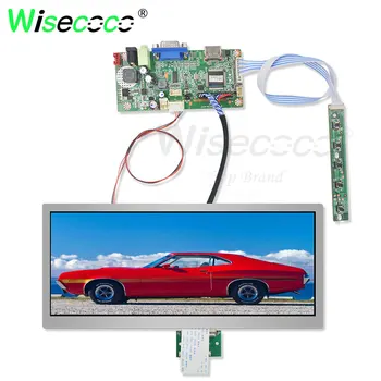 10.3 colių IPS 1920*720 TFT ekrano 850 nitų ryškumą antiglare ekranas su VGA HDMI valdikliu pulto automobilių ekranas