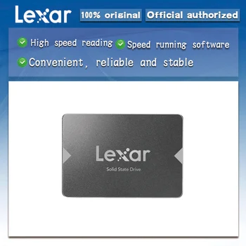 Originalus Lexar NS100 SSD Kietąjį Diską 256 GB Vidinė Kietojo Disko 512 GB nešiojamas nešiojamojo kompiuterio kietojo disko SSD SATA III 2.5