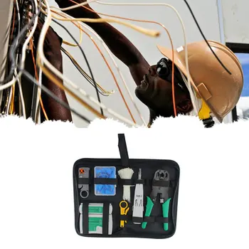 7/9/10vnt Lan testeris RJ45 Fiksavimo žnyples Nešiojamų Taisymo Įrankis Tinklo LAN Cable Kit Testeris Tiekėjas Crimp 