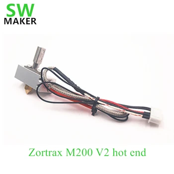 Zortrax M200 V2 karšto pabaigos Su kasečių šildytuvas+termopora jutiklio ANTGALIS V2 hotend rinkinys Zortrax M200 ekstruzijos 3D spausdintuvas