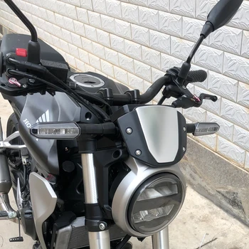 Motociklo Priekinį stiklą už cb650r 2019-20 CB 650R cb650r prekinis, galinis stiklo priekiniai ekranas cb1000r 2018-20 pertvara nuo vėjo dovana lipdukas