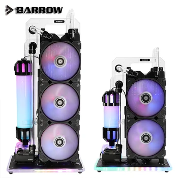 Barrow Vandens Aušinimo Išorės Laikiklis Dock For ITX Atveju Radiatorių CPU GPU Aušintuvo, Forma PC Skystis, Aušinimo Sistemos, EXWCD-240/360