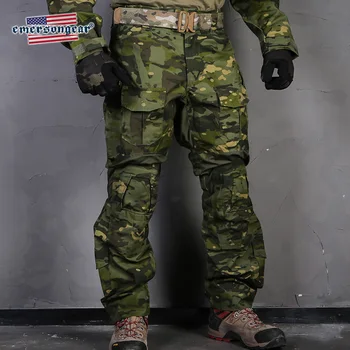 Emersongear Blue Label G3 Tactical Kelnes Camo Kelnės Militar Armijos Medžioklės Aukštos Kokybės Originali Multicam Mens Muito Krovinių Kelnės