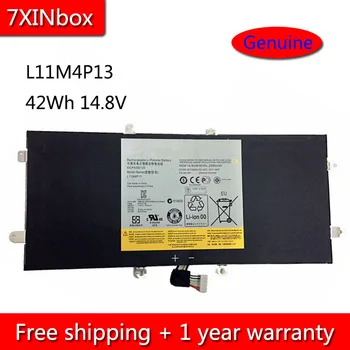 7XINbox 42Wh 14.8 V L11M4P13 Nešiojamas Baterija Lenovo IdeaPad Yoga 11 11S Ultrabook Serijos 4ICP4/56/120 2840mAh Batteria
