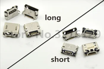 10vnt Micro USB Lizdas, Krovimo Lizdas ASUS K012 fonepad7 FE170 ME170CG trumpas Lizdas Port Jungtis nemokamas pristatymas